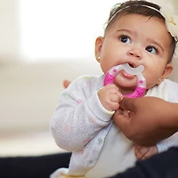 Bite And Brush Teether - Pink