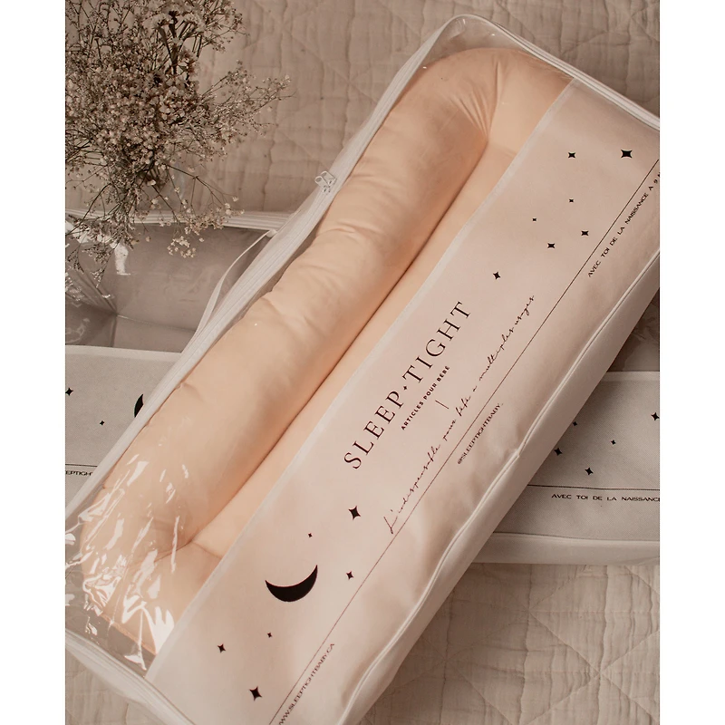 Baby Cushion 0-9m - Coral Beige