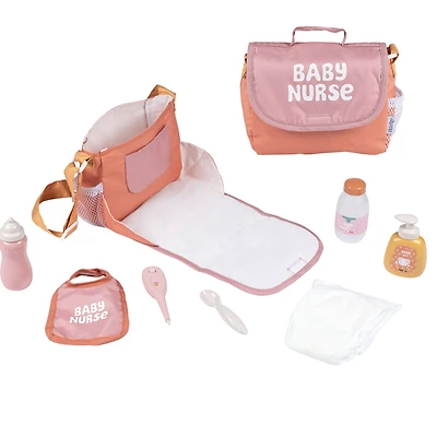 Sac à Langer Pour Poupée - 8 Pièces