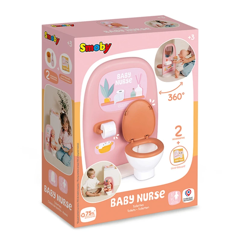 Baby Nurse Toilet Doll