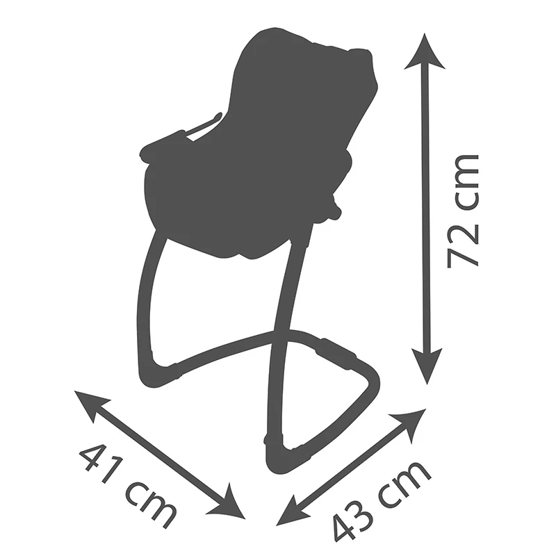 Doll Chair 3 In 1 - Pink