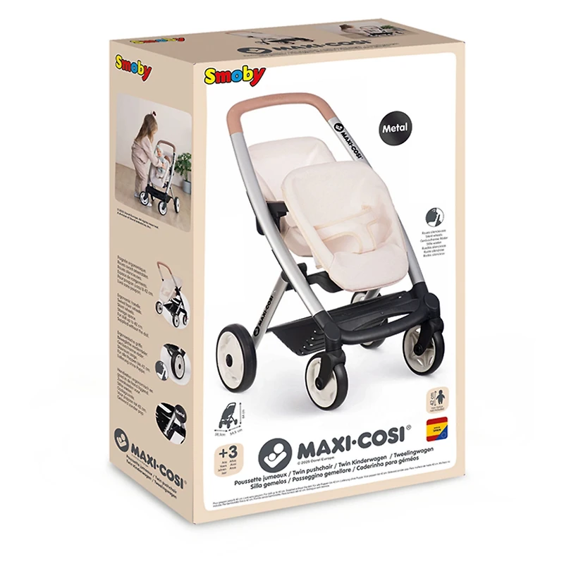Maxi-cosi Twin Doll Stroller - Beige