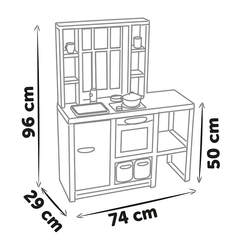 Loft Kitchen - Pink