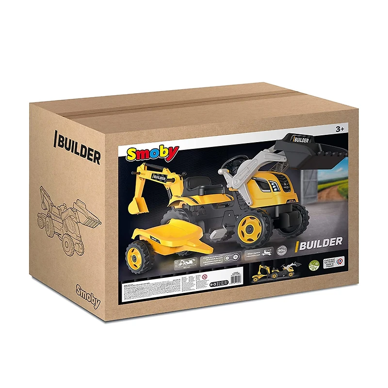 Tracteur Builder Max+ Remorque