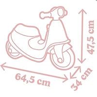 Scooter Ride-On - Pink