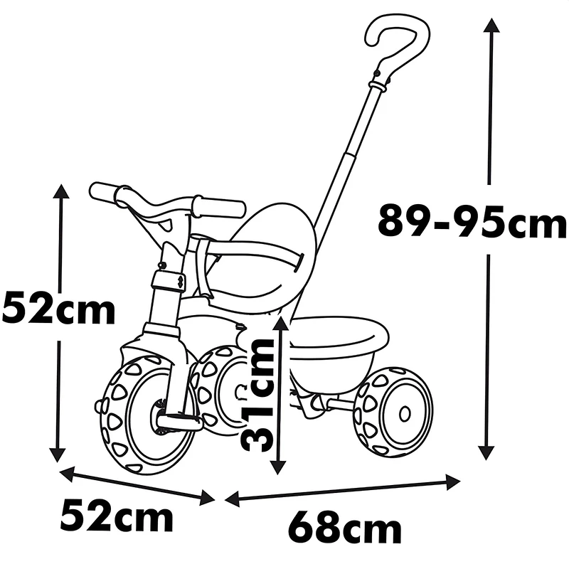 Tricycle Be Move - Beige