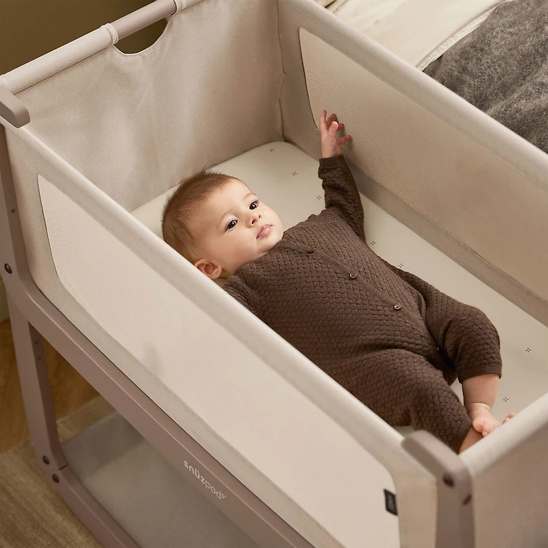 Draps contour pour Berceau SnüzPod5 - Cashmere