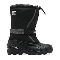 Black Flurry Boots Sizes 4-7