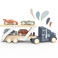 Camion Transporteur En Bois