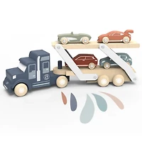 Camion Transporteur En Bois