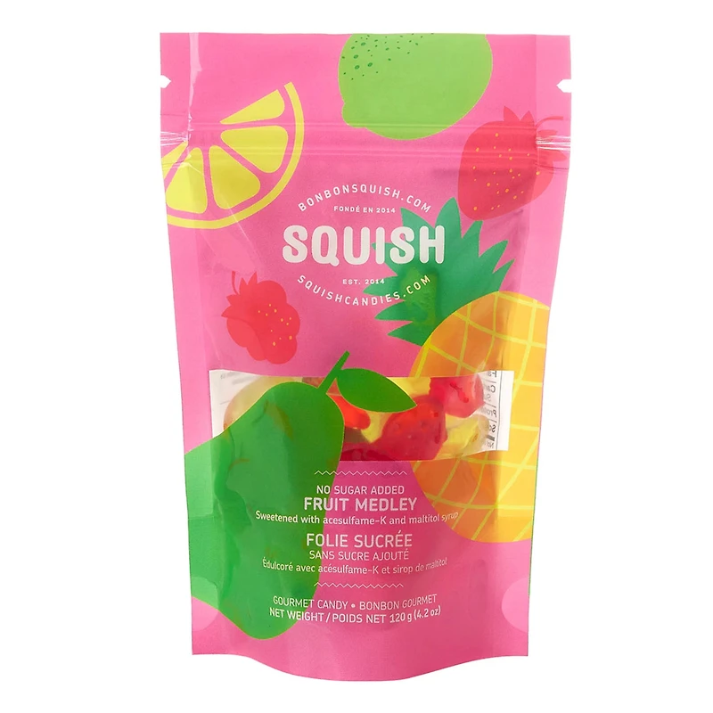 Bonbons Folie Fruitée Sans Sucre Ajouté 120g