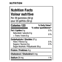 Bonbons Folie Fruitée Sans Sucre Ajouté 120g