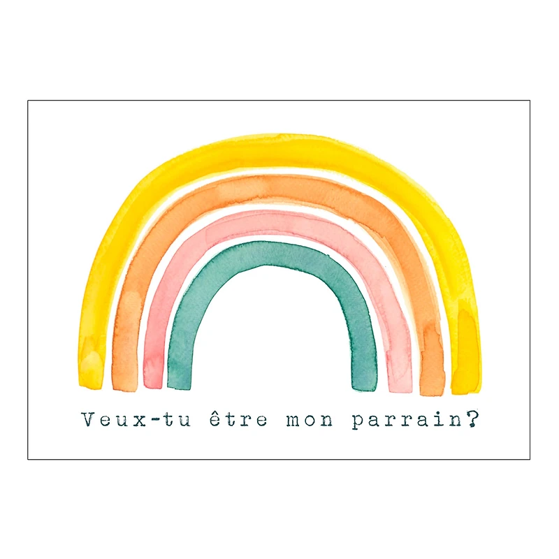 Wish Card Rainbow Parrain