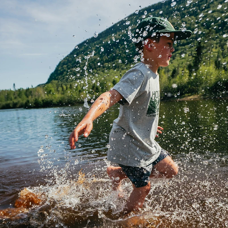 Fish Camo Swim Short 2-12