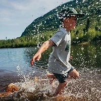 Fish Camo Swim Short 2-12
