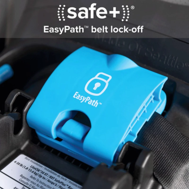 LiteClik®30 XT SafePlus™ Infant Car Seat and Base - Gray Glacier Frost