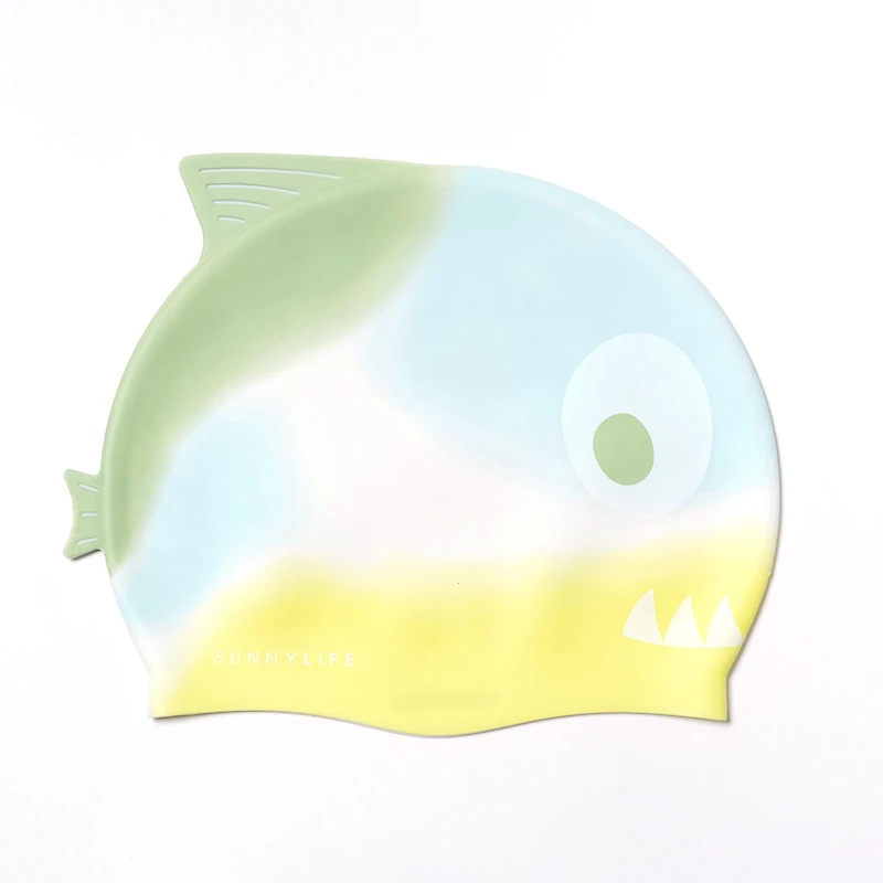 Bonnet de Bain - Requin Kaki