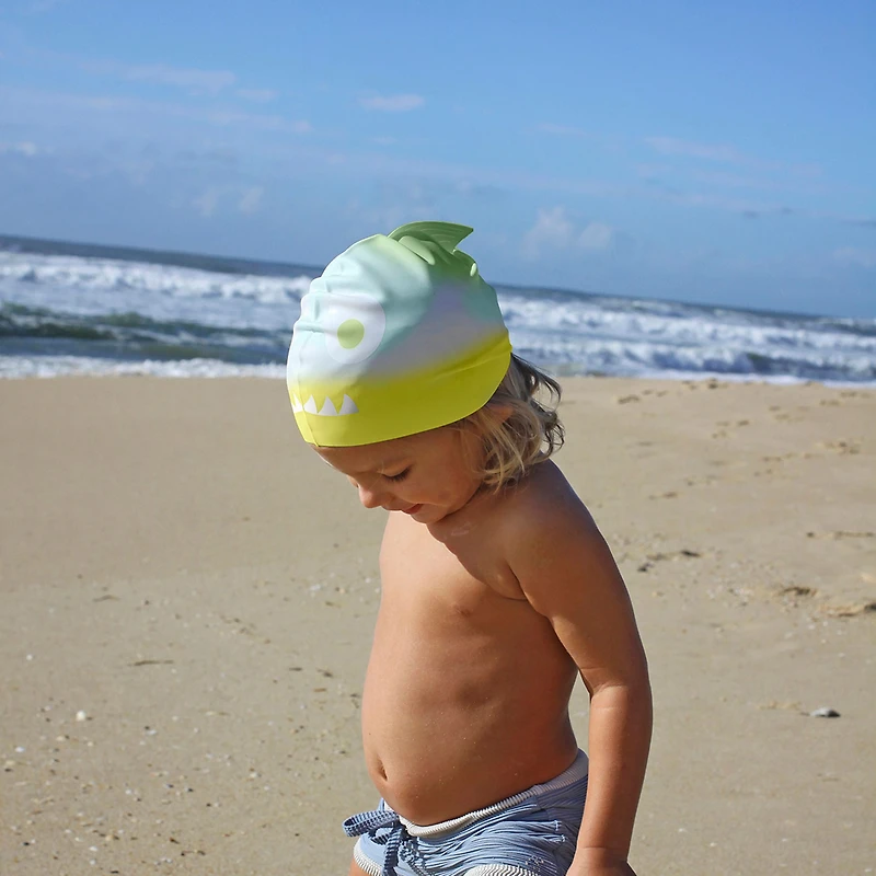 Bonnet de Bain - Requin Kaki