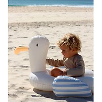 Kids Tube Pool Ring Sid the Seagull Blue Stripe