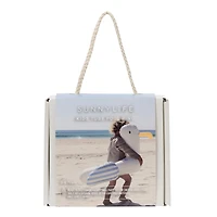 Kids Tube Pool Ring Sid the Seagull Blue Stripe