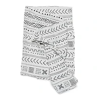 Couverture Mousseline Bambou -  Blanche