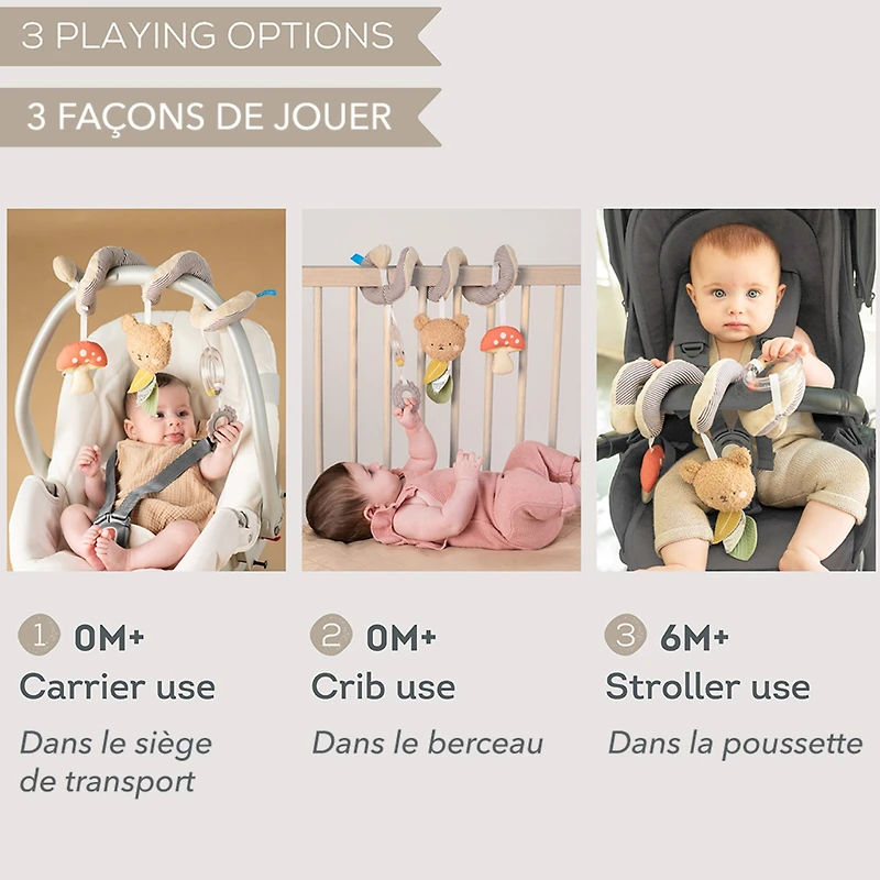 Spirale Activité Ours Câlin