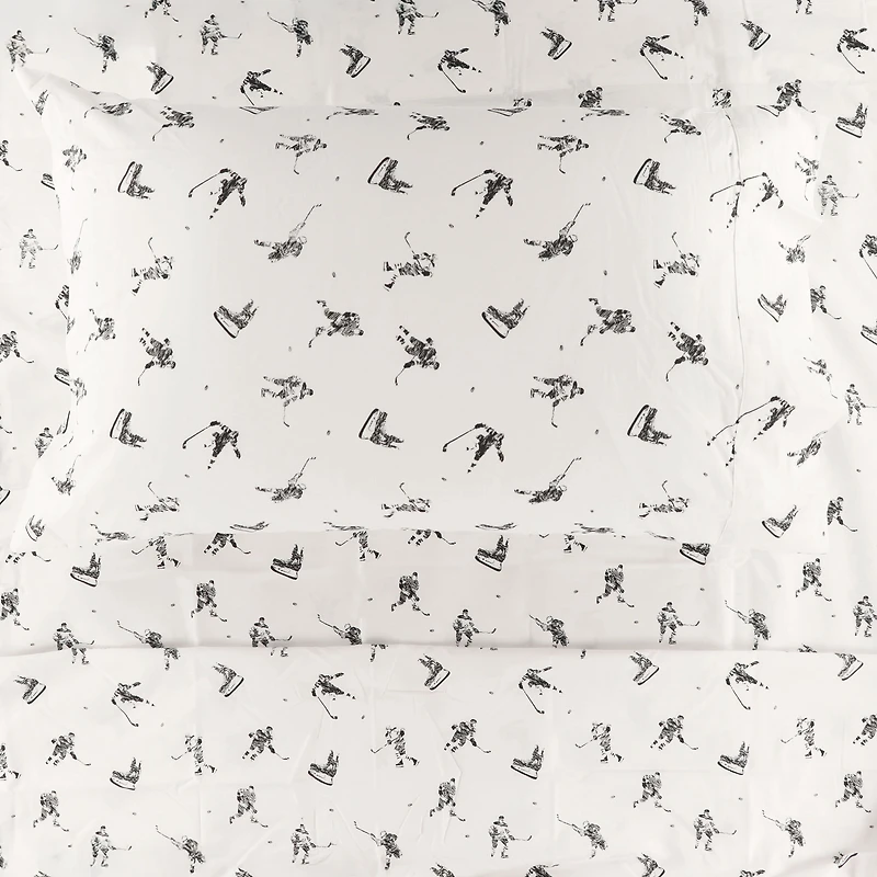 Twin Sheet Set-Hockey