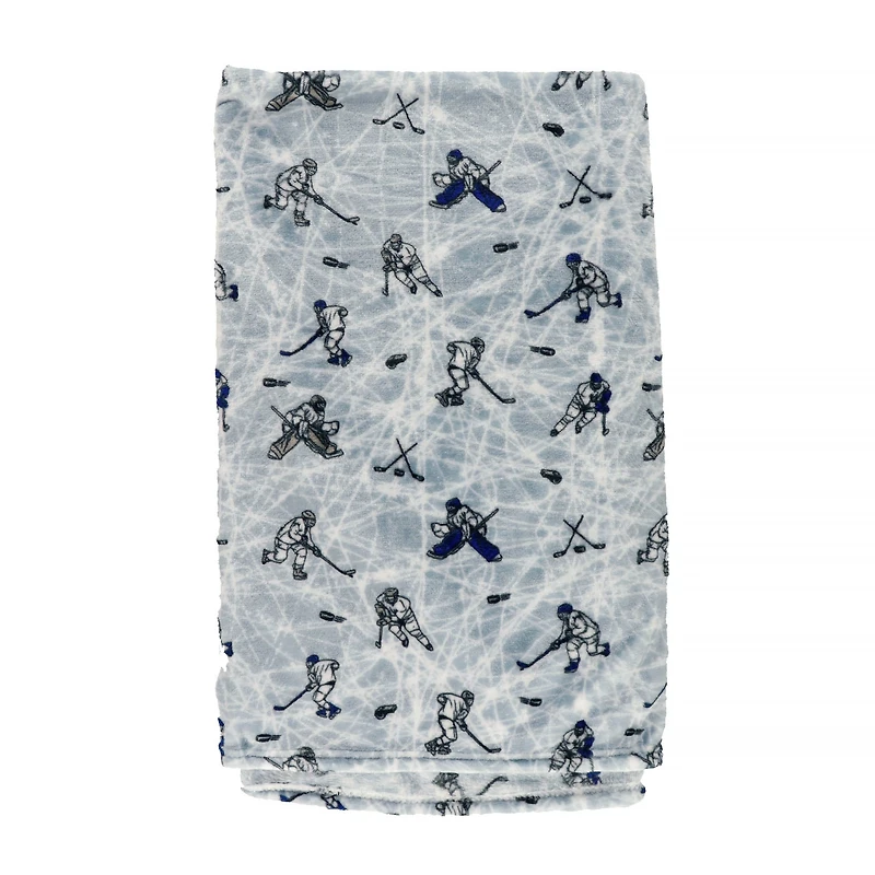 Hockey Plush Blanket