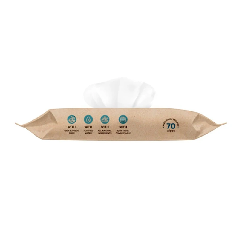 Terra Baby Wipes NZ Water - 70-Pack