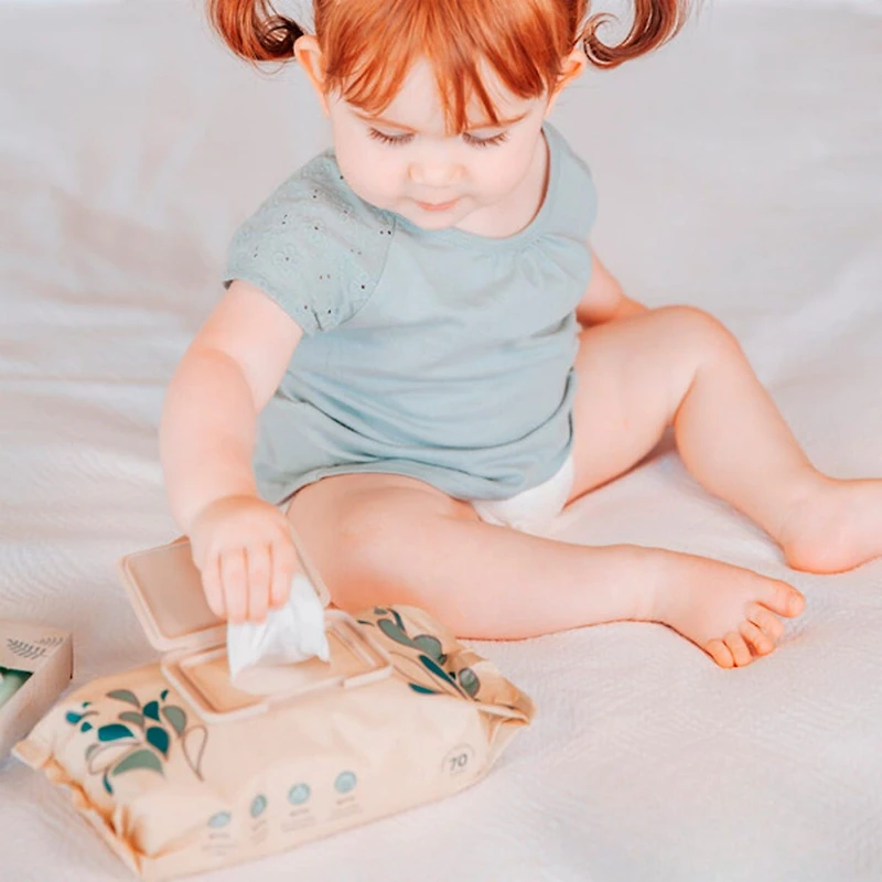 Terra Baby Wipes NZ Water - 70-Pack