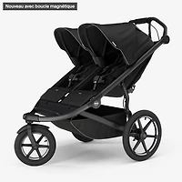 Urban Glide 3 Double Stroller with Magnetic Buckle