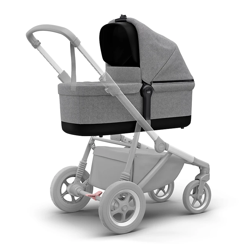 Bassinette Sleek - Gris Melange