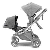Sleek Sibling Seat - Gray Melange