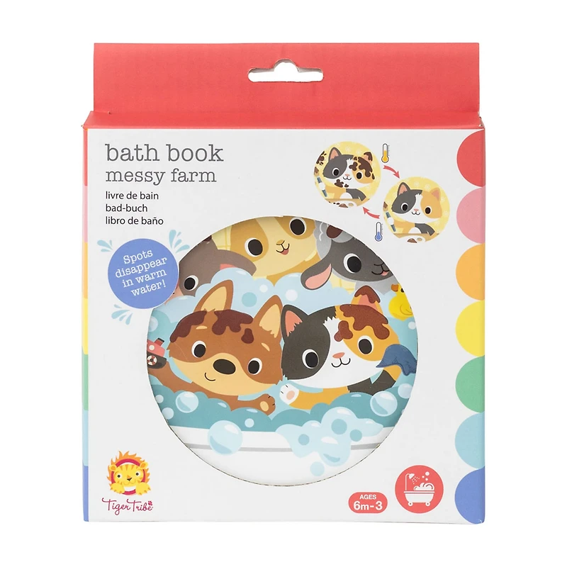 Bath Book - Messy Farm