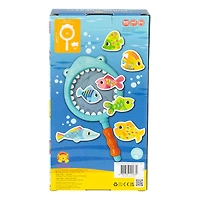 Requin Chasey Attrape Poisson