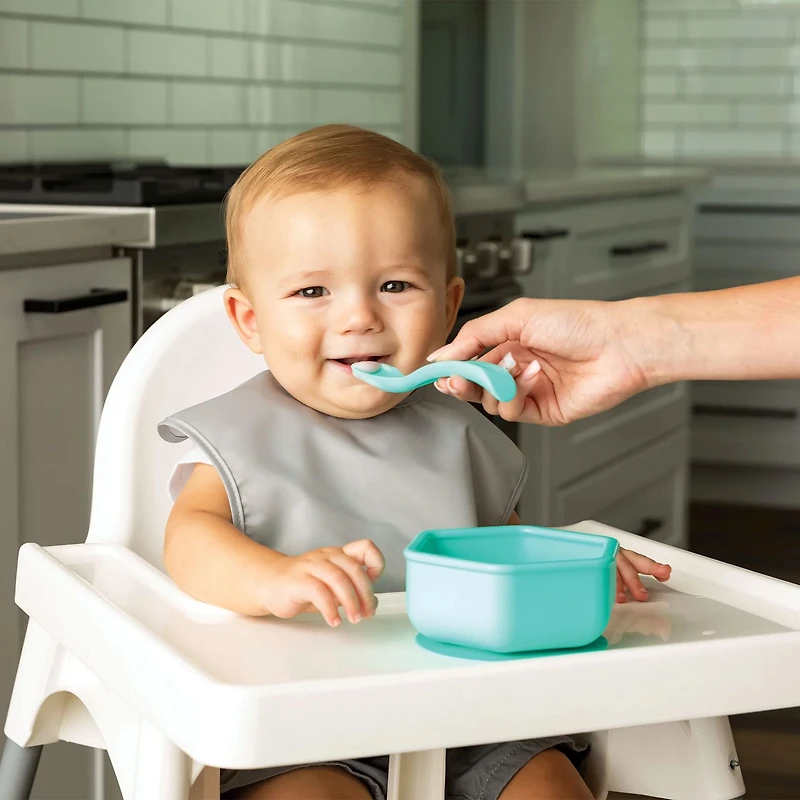Silicone Spoon 4-pack - Green