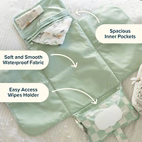 Portable Diaper Changing Pad - Grid
