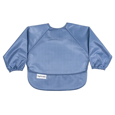Mess-Proof Full Sleeve Bib - Grid