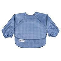 Mess-Proof Full Sleeve Bib - Grid