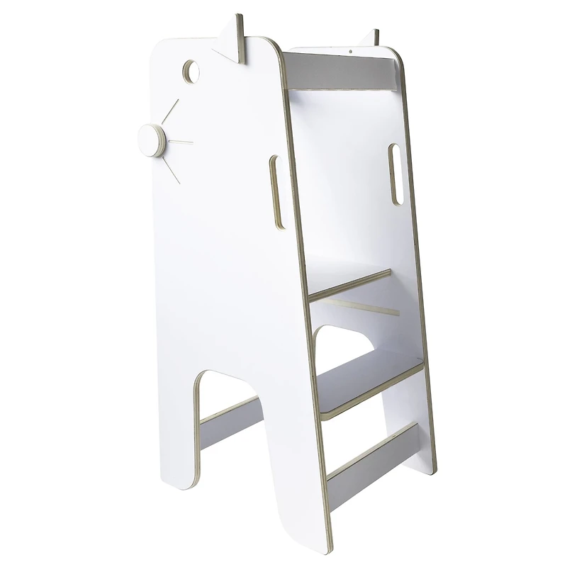 Simone Learning Tower - White