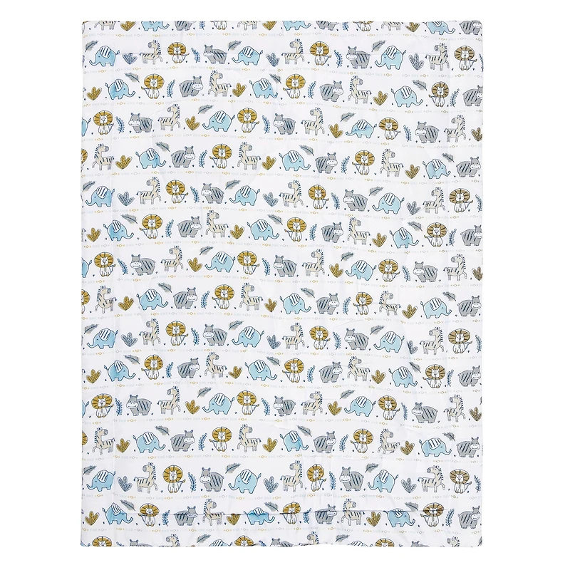 Zambia 4 Pieces Crib Bedding Set