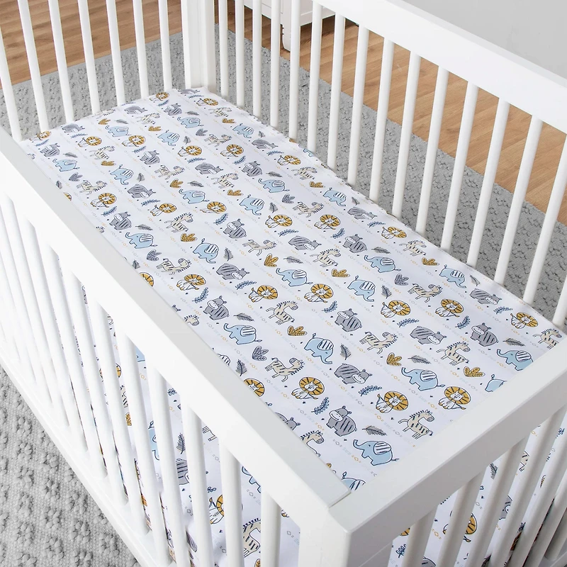 Zambia 4 Pieces Crib Bedding Set