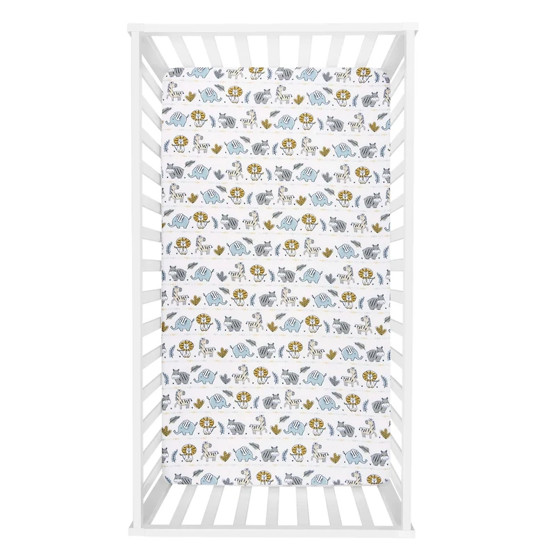 Zambia 4 Pieces Crib Bedding Set