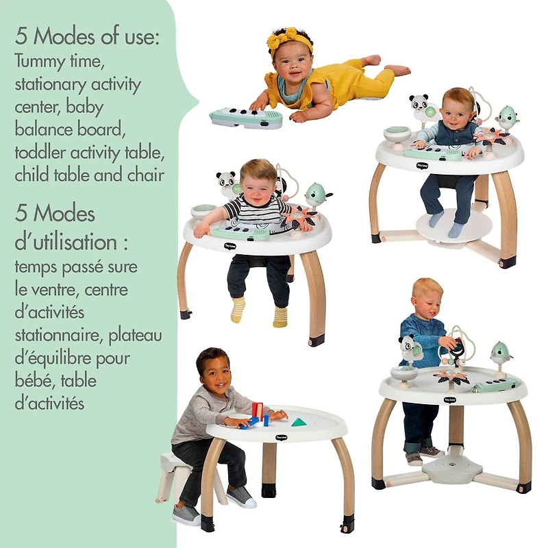 5-in-1 Activity Center - Black & White