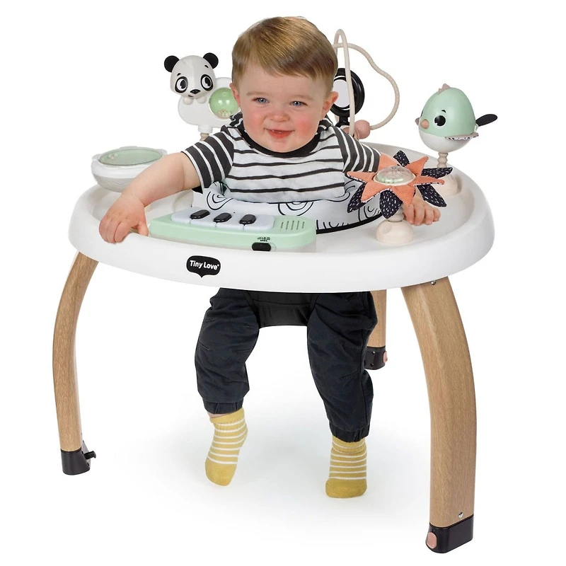 5-in-1 Activity Center - Black & White