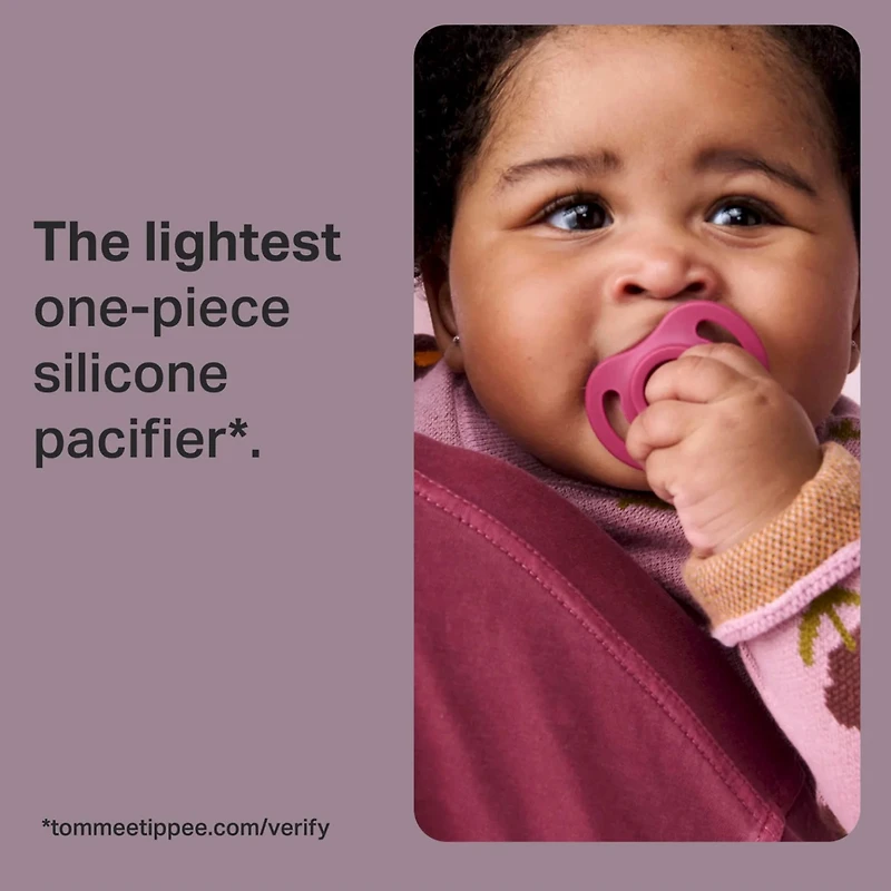 Ultra-Light Stayput Pacifier 0-6 Months