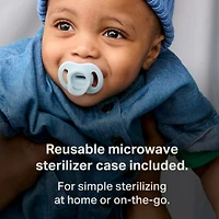 Ultra-Light Stayput Pacifier 0-6 Months