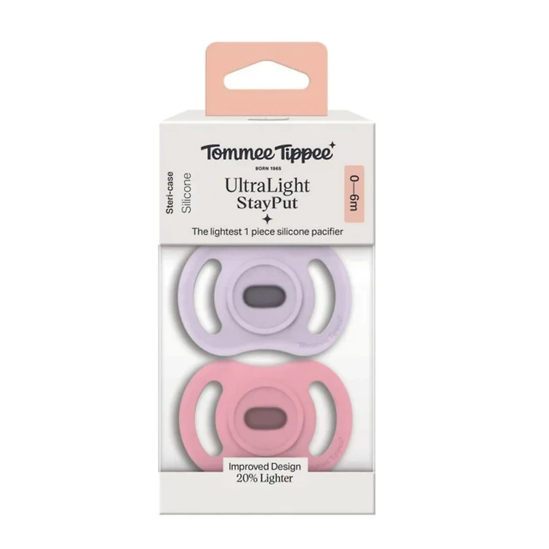 Ultra-Light Stayput Pacifier 0-6 Months