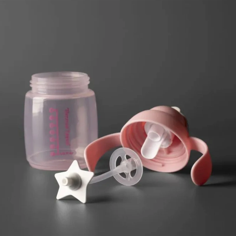 Gobelet À Paille 6mois+ - Rose