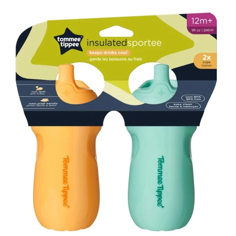 Gobelet Isotherme (2)  -Bleu/ Orange